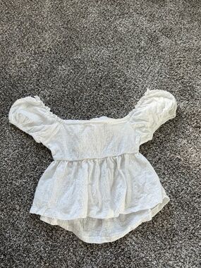 NEW altar'd state white tie-back top